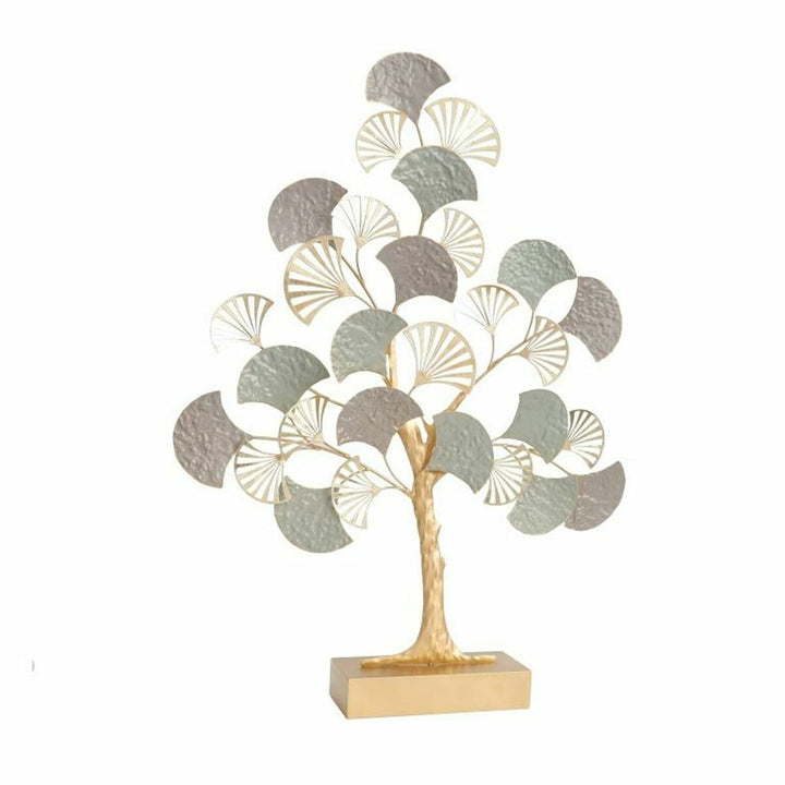 DKD Home Decor Baum Figur, Gold Metall, bunt, modernes Design - homely Family Shop