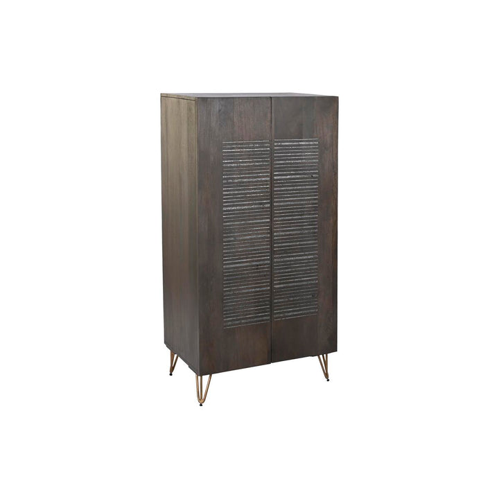 DKD Home Decor Schrank aus Mangoholz mit Metallbeinen - homely Family Shop