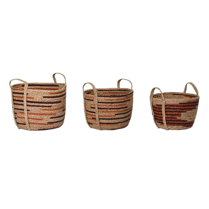 Dekorative Boho Boxen mit Streifenmuster - DKD Home Decor Family Shop