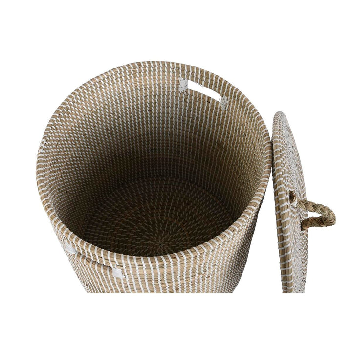 Dekorative Aufbewahrungsbox mit Deckel, geflochten, DKD Home Decor - homely Family Shop