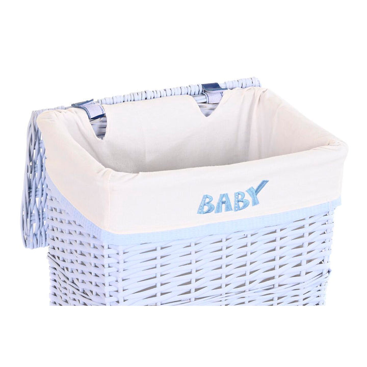 Blauer DKD Home Korb mit BABY Stickerei für Kinder - homely Family Shop