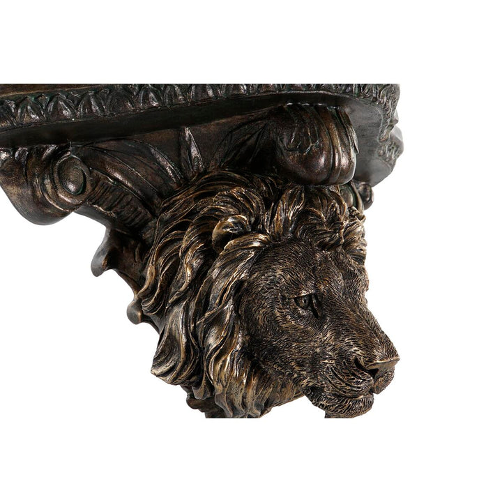 DKD Home Decor Regal mit goldenem Löwe Harz Design - homely Family Shop