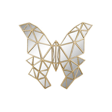 Goldener Schmetterling Deko-Figur mit geometrischen Formen - Homely Family Shop