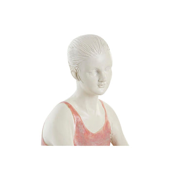 Romantische Ballett-Tänzerin Figur mit rosa Kleid - DKD Home Decor