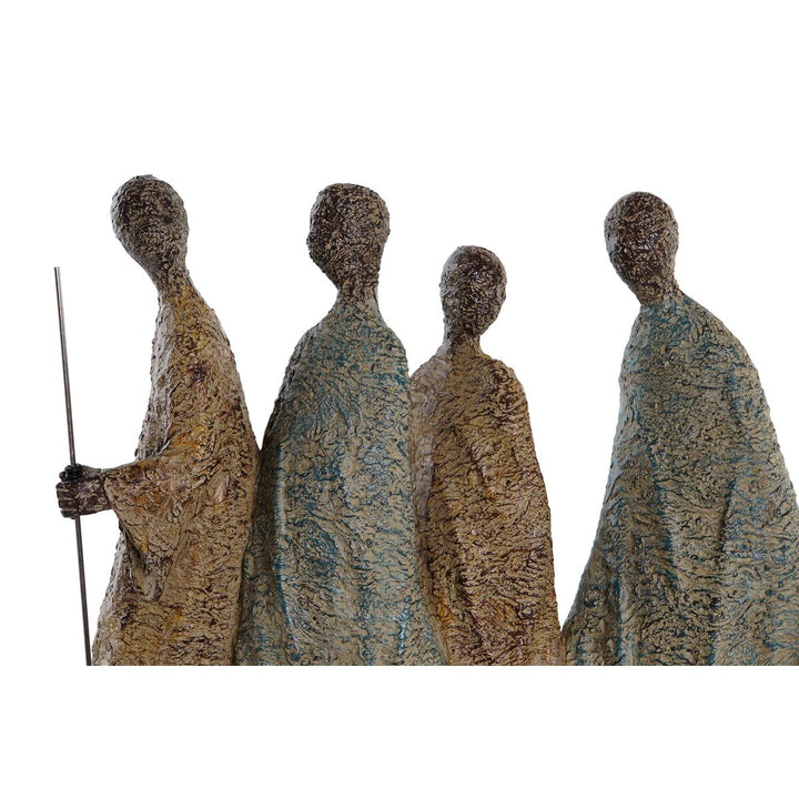 Bunte Harz Deko-Figur Afrikanerin von DKD Home Decor - homely Family Shop