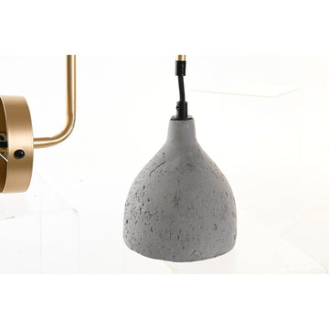 Moderne DKD Wandleuchte mit Zement Schirm und Metall Arm - homely Family Shop