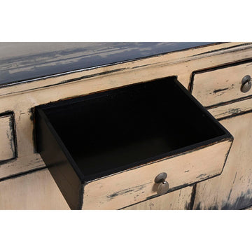 DKD Home Decor Anrichte aus Ulmenholz mit offener Schublade - homely Family Shop