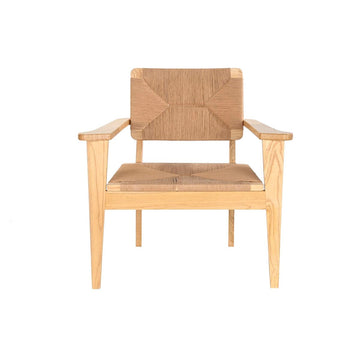 DKD Home Esszimmerstuhl mit Armlehnen und gewebter Sitzfläche - homely Family Shop