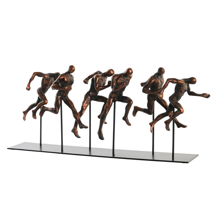 Moderne DKD Home Deko-Figur aus Metall und Harz in Kupferfarben - homely Family Shop