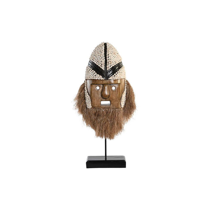 Dekorative Maske aus Muscheln und Holz von DKD Home Decor - homely Family Shop