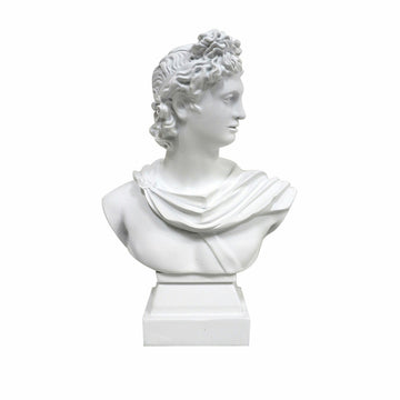 Weiße Apollo Deko-Figur im neoklassischen Stil von DKD Home Decor - homely Family Shop