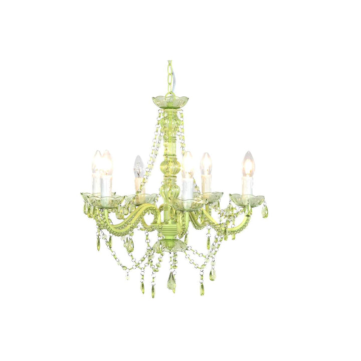 Grüne DKD Home Decor Deckenlampe aus Metall mit Acryl - homely Family Shop