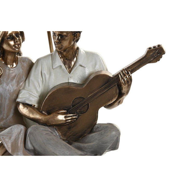 Bunte DKD Home Decor Figur eines Ehepaars mit Gitarre - homely Family Shop