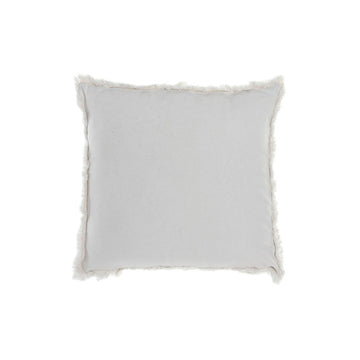 Blau-weißes Kissen im mediterranen Stil mit Fransenrand, Teil der DKD Home Decor Kollektion.