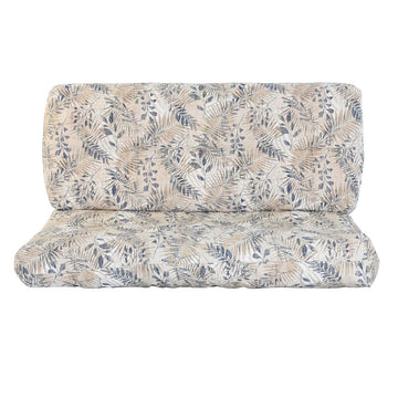Buntes DKD Home Decor Boden Kissen mit Aluminium und botanischem Muster.