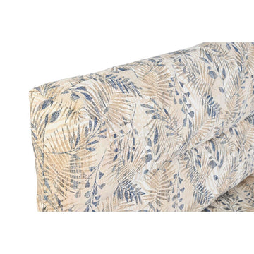 Buntes DKD Home Decor Boden Kissen mit botanischem Blätter Muster.