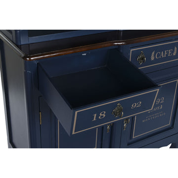 DKD Home Dekor Kristall Displayständer mit offener Schublade und Golddetails - homely Family Shop