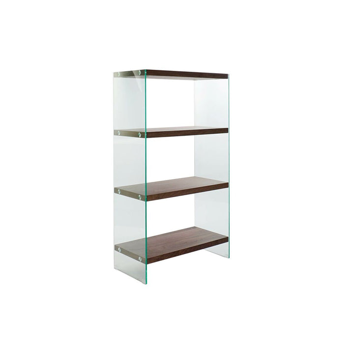 DKD Home Regal mit Walnussholz und Kristallglas - homely Family Shop
