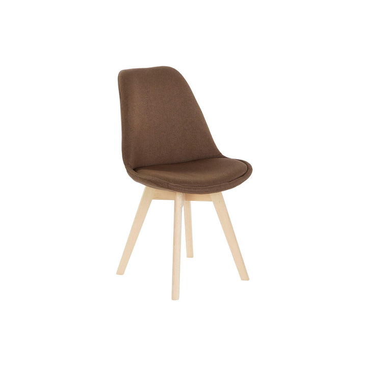 Brauner DKD Home Decor Stuhl mit Holzbeinen. - homely Family Shop