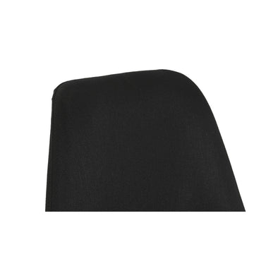 Nahaufnahme vom schwarzer Stuhl Stoff von DKD Home Decor - homely Family Shop