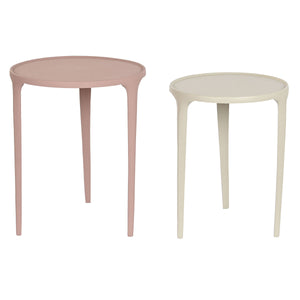 DKD Home Decor Tischset: Beige, Rosa Tische. Modernes Design - homely Family Shop