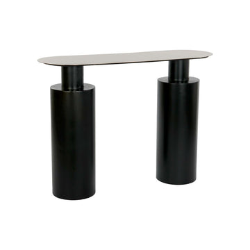 DKD Beistelltisch aus Eisen, schwarz und goldfarben - homely Family Shop