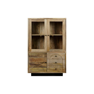 DKD Home Decor Displayständer aus Mango-Holz mit Kristall-Details - homely Family Shop