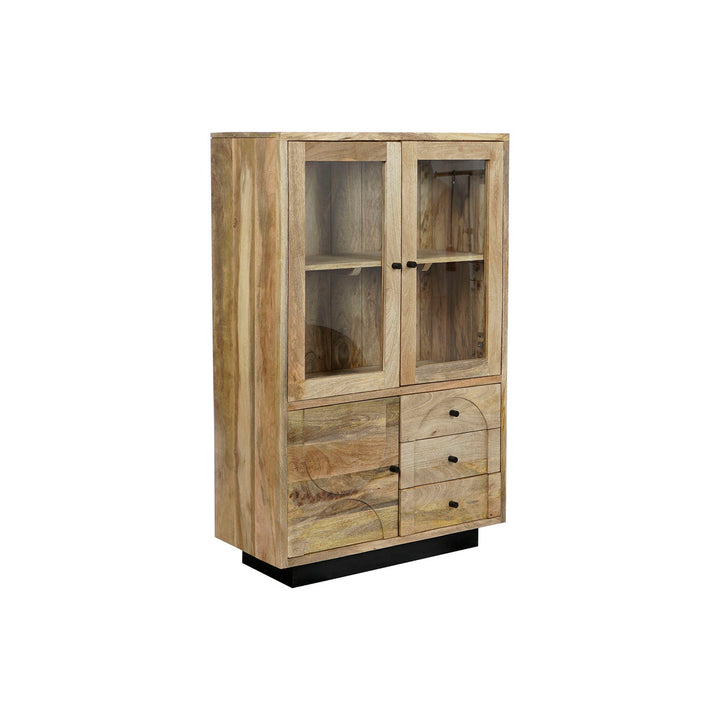 DKD Home Dekor Displayständer aus Mango-Holz mit Kristall und Glas - homely Family Shop