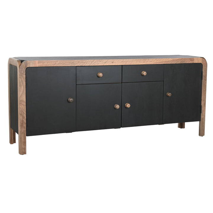 DKD Home Decor Anrichte aus Holz, natürlich schwarz. Homely Family Shop