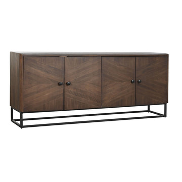 DKD Home Anrichte aus Holz mit geometrischem Muster - homely Family Shop