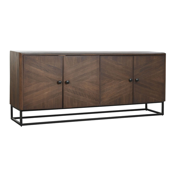 DKD Home Anrichte aus Holz mit geometrischem Muster - homely Family Shop