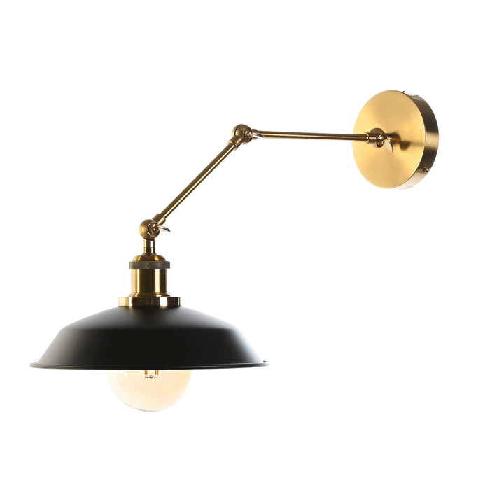 DKD Home Decor Wandleuchte in Schwarz und Gold aus Metall - Homely Family Shop