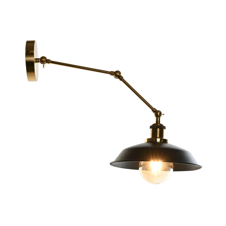 DKD Home Wandleuchte mit Metall in Schwarz und Gold im Vintage Design. - homely Family Shop