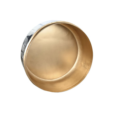 DKD Home Decor Tischdeko aus Eisen mit Mosaik und Gold - homely Family Shop