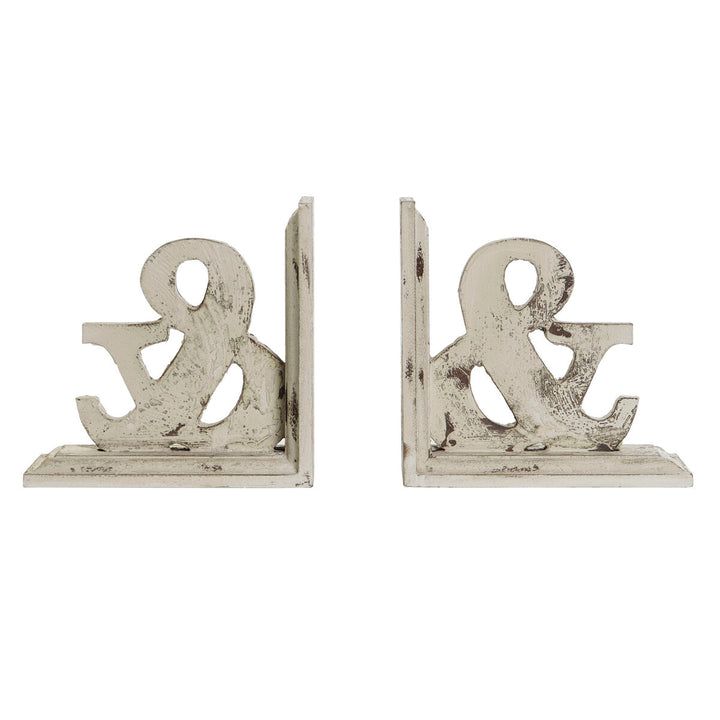 DKD Home Decor Holz Buchstützen mit &-Zeichen Design - homely Family Shop