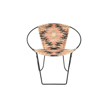 Bunter Stuhl mit geometrischem Muster von DKD Home Decor - homely Family Shop