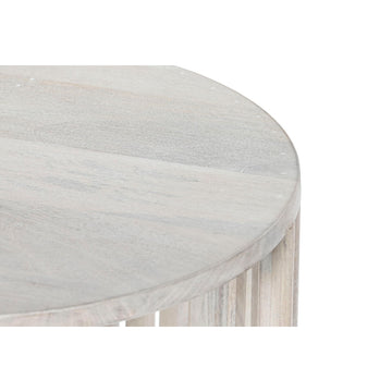 Detailansicht: Weiße Anrichte aus Mango-Holz von DKD Home Decor - homely Family Shop