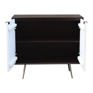 DKD Anrichte aus Mango-Holz mit Metall-Beinen in Weiß und Braun - Homely Family Shop