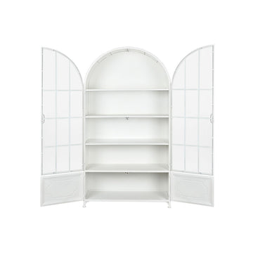 DKD Home Decor Displayständer aus Tanne und Metall mit Regalen - Homely Family Shop