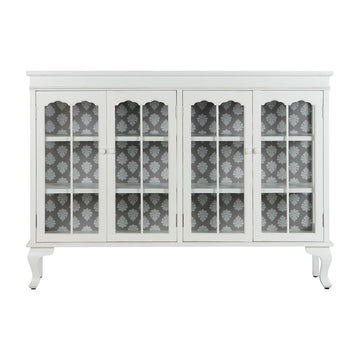 Weiße Anrichte mit Kristall-Tanne Design von DKD Home Decor - homely Family Shop