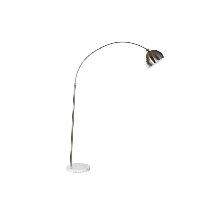DKD Home Deko Stehlampe aus Metall in Silber mit Marmorfuss - homely Family Shop