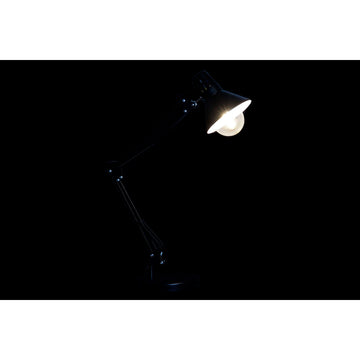 DKD Home Decor Tischlampe aus schwarzem Metall mit verstellbarem Arm - homely Family Shop