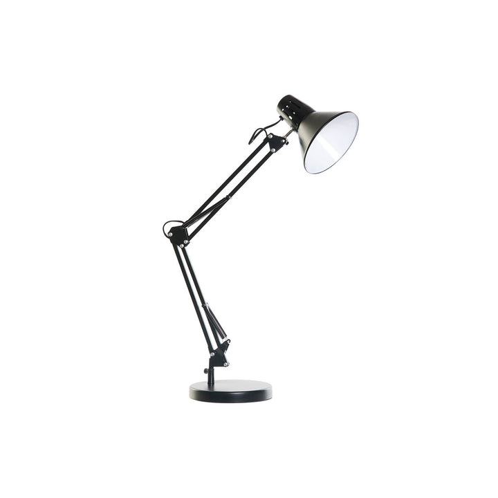 Schwarze Metall Tischlampe mit verstellbarem Arm - DKD Home Decor