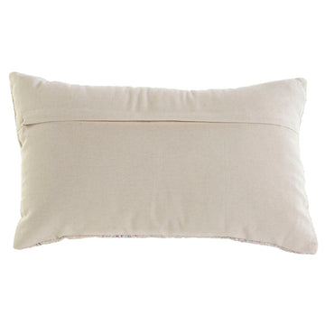 Buntes DKD Home Decor Kissen, rechteckig, creme mit farbigen Akzenten.
