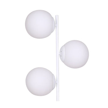 DKD Home Decor Stehlampe mit Kristall-Kugeln und Metallgestell - homely Family Shop