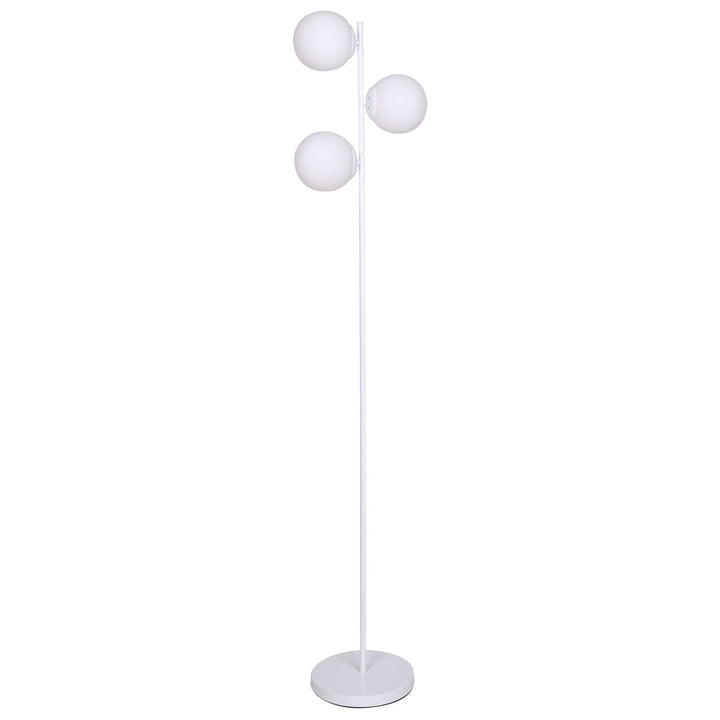 DKD Home Stehlampe aus Metall mit Kristall Lampenschirme - homely Family Shop