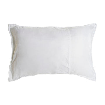 Weißes DKD Home Decor Kissen, 60x40 cm. Polyester Kissen für Schlafzimmer und Wohnraum.