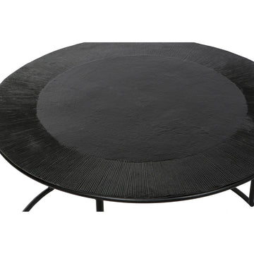 Schwarzer DKD Tisch aus Metall und Aluminium - homely Family Shop