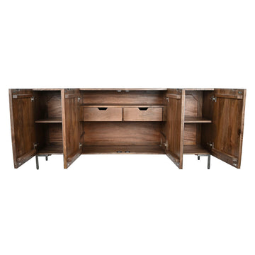 DKD Home Decor Anrichte: Dunkelbraune Kommode mit Schubladen - homely Family Shop