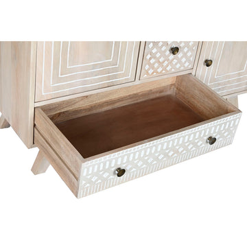 DKD Home Decor Anrichte aus Mangoholz mit Schubladen und Muster - homely Family Shop